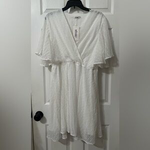 MissKY Dress White Size XL NWT